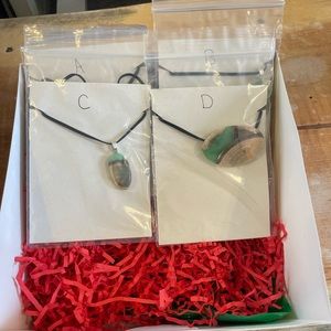 Handmade resin necklaces